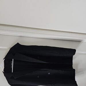 Gabrielle Union Black Sleeveless Double-Breasted Blazer